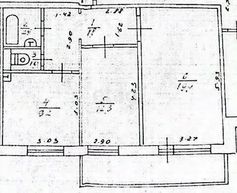 2-к кв. Самарская область, Тольятти Тополиная ул., 31 (53.3 м) - Фото 1