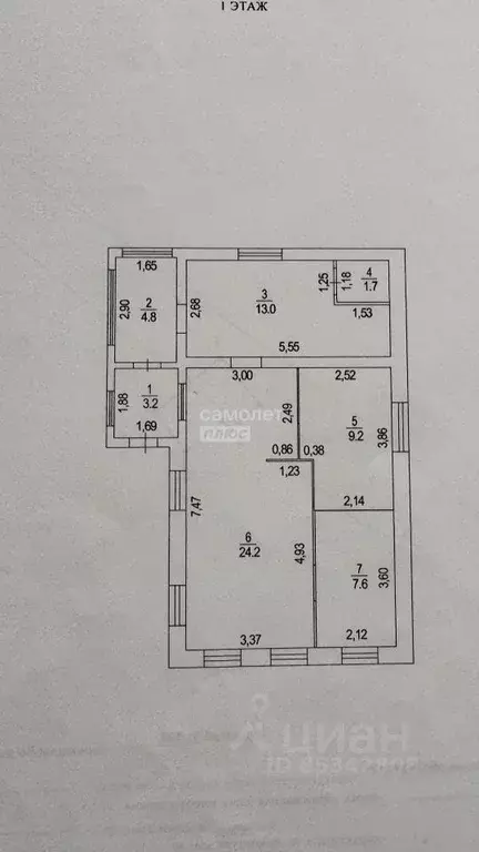 Дом в Оренбургская область, Оренбург ул. Ленинской Искры, 42 (67 м) - Фото 1