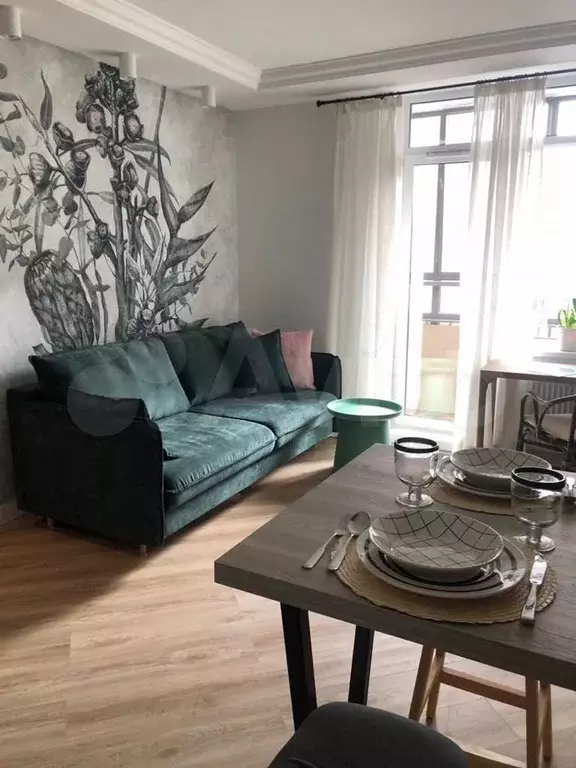1-к. квартира, 37 м, 4/17 эт. - Фото 0
