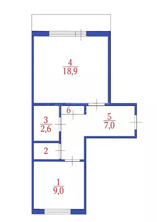 1-к кв. Кемеровская область, Топки Солнечный мкр, 1 (33.1 м) - Фото 1