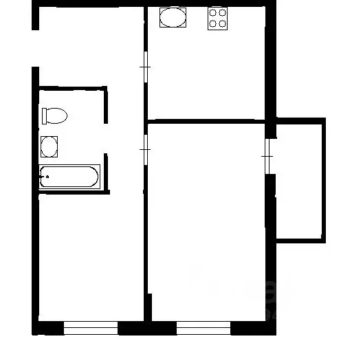 1-к кв. Санкт-Петербург Московский просп., 220 (28.0 м) - Фото 2