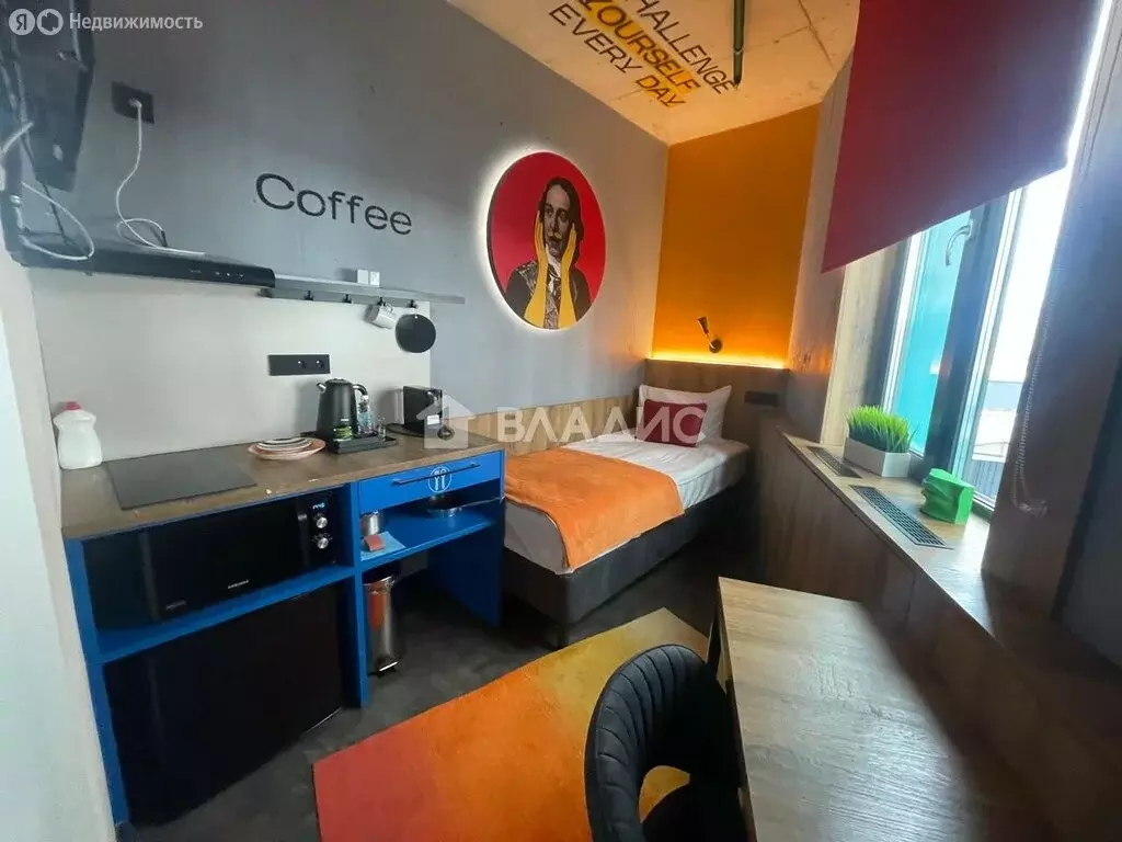 Квартира-студия: Санкт-Петербург, улица Орджоникидзе, 44А (14.17 м) - Фото 0