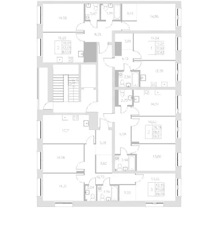 2-к кв. Татарстан, Казань Адмиралтейская Слобода мкр, Статум жилой ... - Фото 1