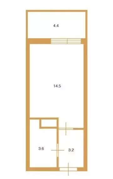 Квартира-студия: Санкт-Петербург, Дальневосточный проспект, 19к1 (21 ... - Фото 1