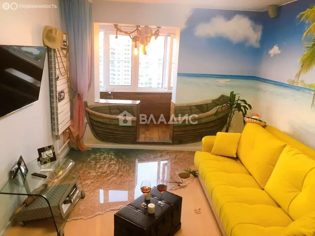 2-комнатная квартира: Москва, улица Москворечье, 4к6 (65 м) - Фото 1