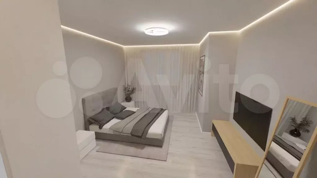 1-к. квартира, 38,8 м, 7/8 эт. - Фото 1
