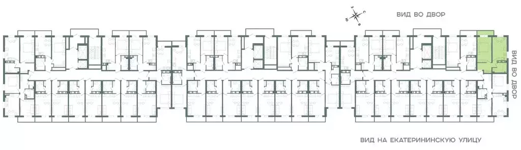 1-комнатная квартира: Мурино, Екатерининская улица, 11 (38 м) - Фото 1