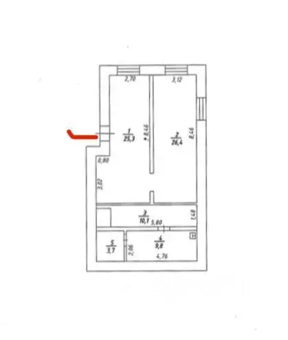 Помещение свободного назначения в Хабаровский край, Хабаровск ... - Фото 1