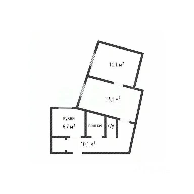 2-к кв. Воронежская область, Воронеж ул. Мира, 2 (56.0 м) - Фото 1