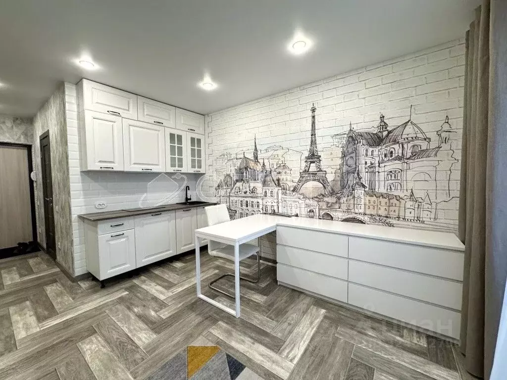 Студия Тюменская область, Тюмень ул. Тимофея Чаркова, 28 (23.8 м) - Фото 2