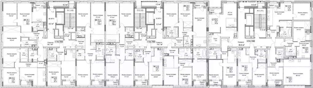 1-к кв. Нижегородская область, Нижний Новгород ул. Максима Горького, ... - Фото 2
