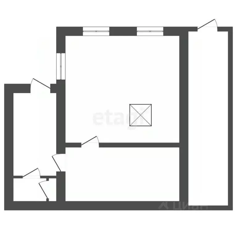 Дом в Вологодская область, д. Старое Село (Кубенский сельсовет) 7 (47 ... - Фото 2