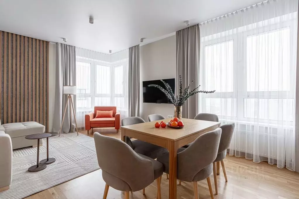 2-к кв. Татарстан, Казань ул. Разведчика Ахмерова, 3А (67.0 м) - Фото 0