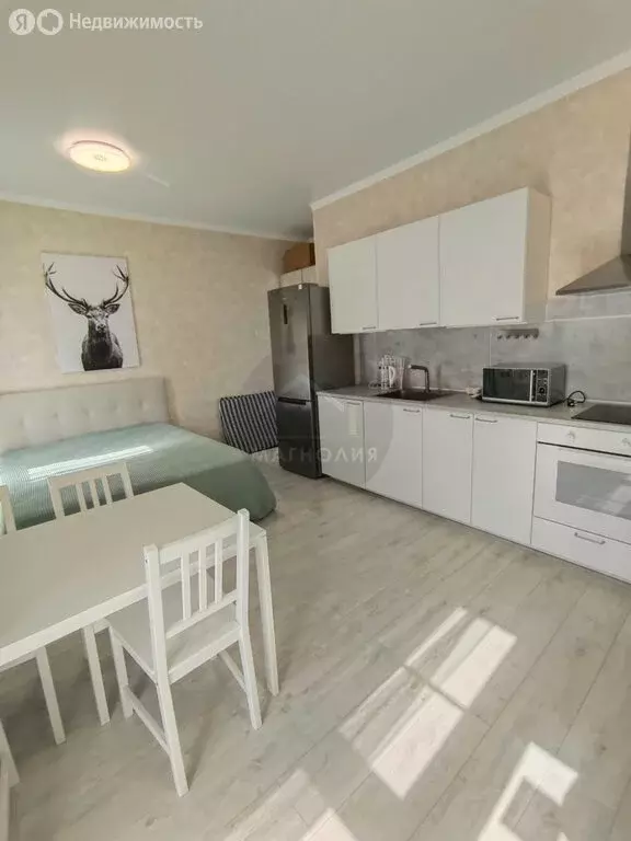 Квартира-студия: село Варваровка, улица Калинина, 150к3 (32 м) - Фото 1