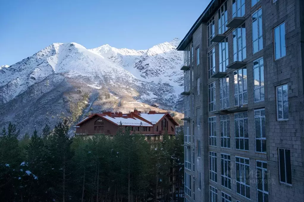 1-к кв. Кабардино-Балкария, Эльбрусский район, с. Терскол ул. ... - Фото 0