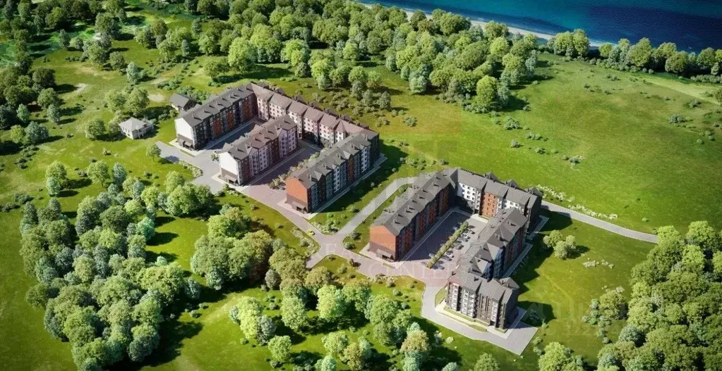 2-к кв. Калининградская область, Пионерский ул. Прибрежная, 21к1 (45.7 ... - Фото 2