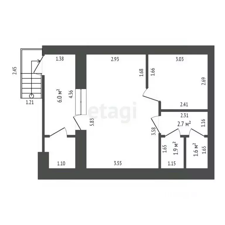 Офис в Тюменская область, Тюмень Амурская ул., 2 (48 м) - Фото 1