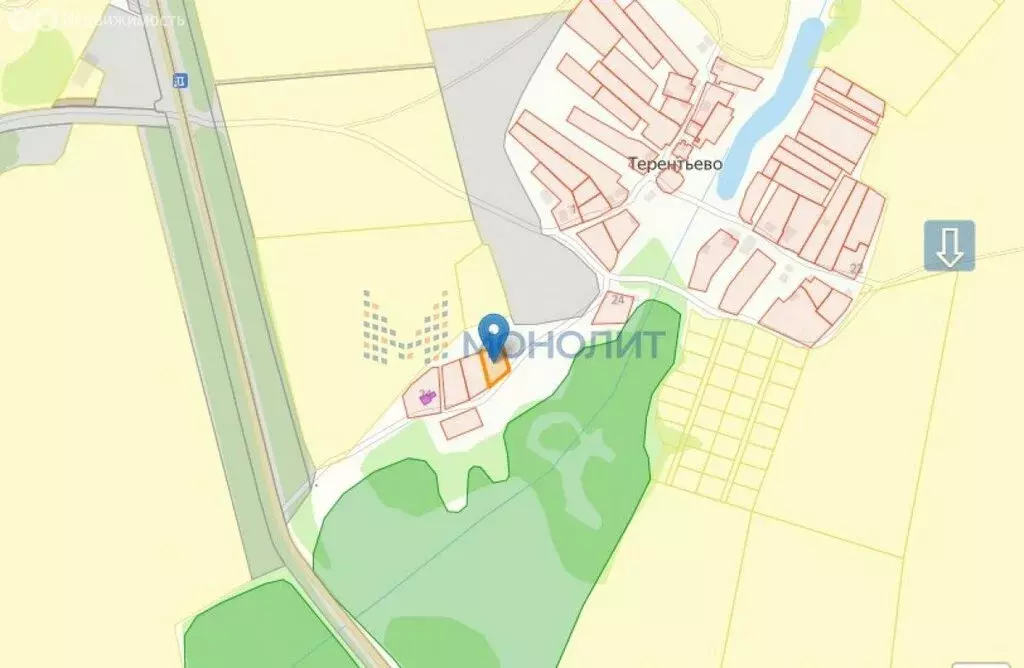 Участок в Нижегородская область, Городецкий муниципальный округ, ... - Фото 0