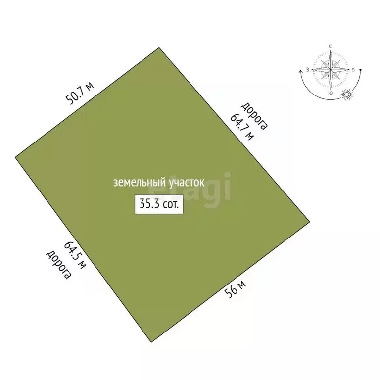 Участок в Забайкальский край, Читинский район, с. Смоленка  (35.3 ... - Фото 2