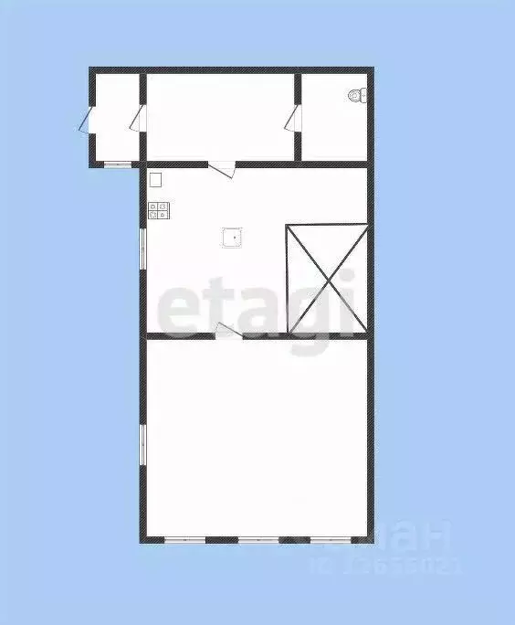 Дом в Костромская область, Нерехтский район, Пригородное с/пос, д. ... - Фото 2