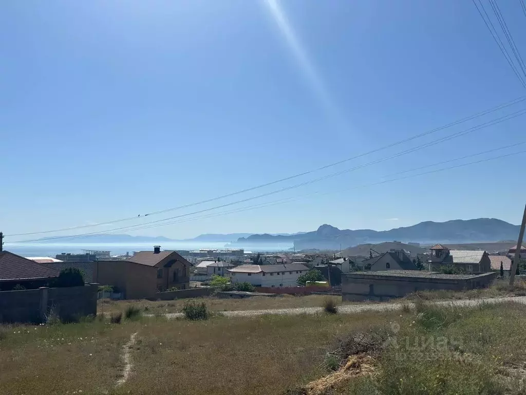 Участок в Крым, Судак муниципальный округ, с. Миндальное, Солнечная ... - Фото 1