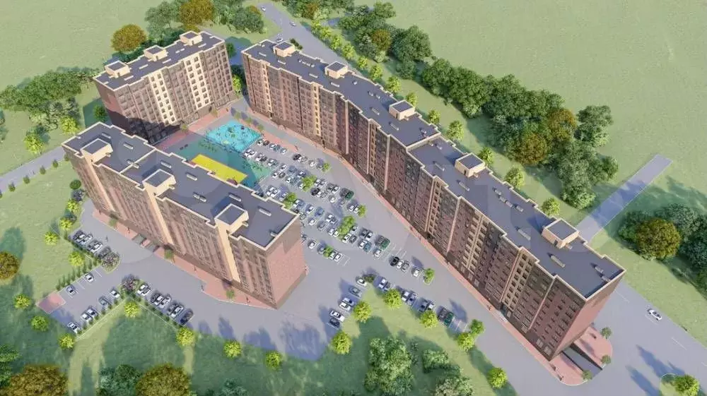 2-к. квартира, 60 м, 3/9 эт. - Фото 1
