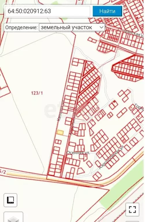 Участок в Энгельс, Казачья улица, 3 (10 м) - Фото 1