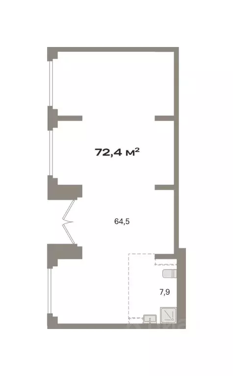 Помещение свободного назначения в Московская область, Ленинский ... - Фото 1