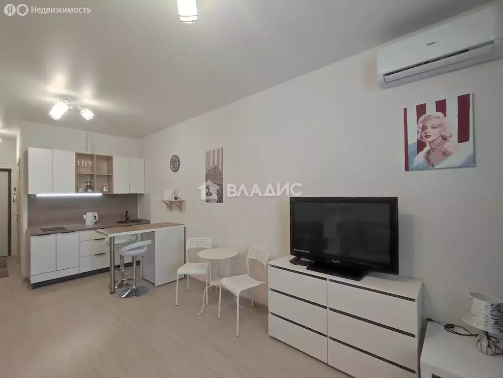 Квартира-студия: Анапа, Супсехское шоссе, 39к16 (31 м) - Фото 0