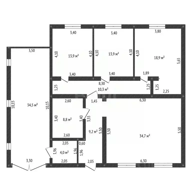 Дом в Башкортостан, Иглинский сельсовет, с. Иглино ул. Янтарная, 8 ... - Фото 1
