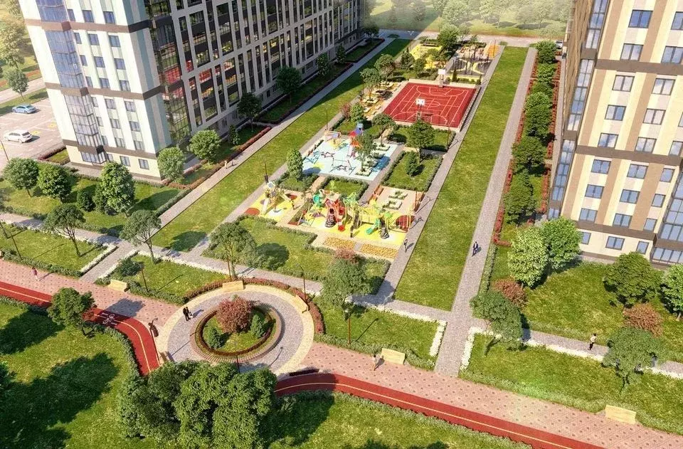 1-к. квартира, 41,9 м, 5/18 эт. - Фото 0
