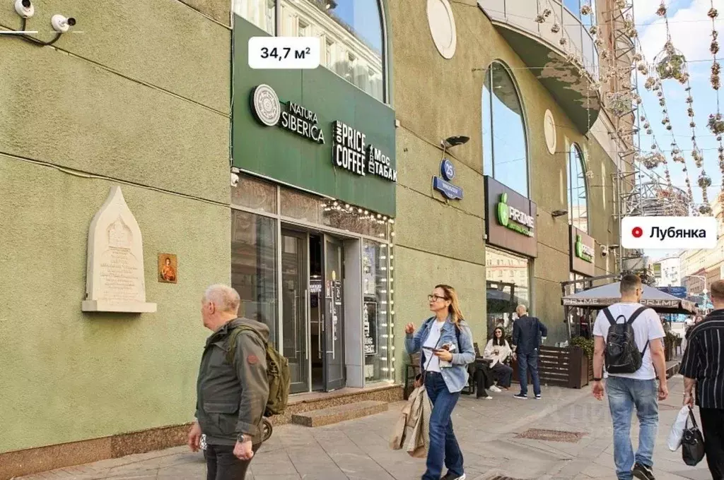 Торговая площадь в Москва Никольская ул., 25 (35 м) - Фото 2