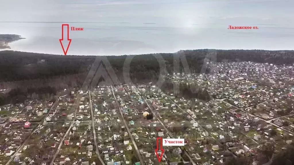 Дом в Ленинградская область, Приозерское городское поселение, Заречный ... - Фото 1