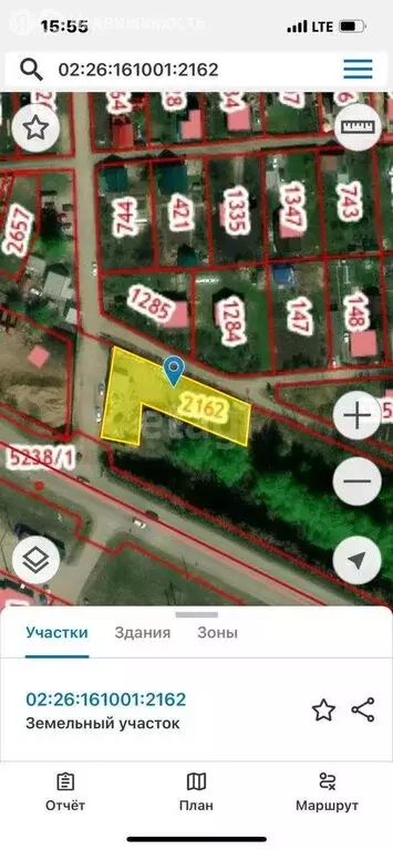 Участок в Иглинский район, Акбердинский сельсовет, СНО Акбердинское ... - Фото 1