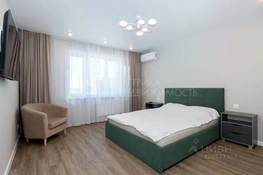 1-к кв. Тюменская область, Тюмень ул. Новоселов, 113 (48.0 м) - Фото 0