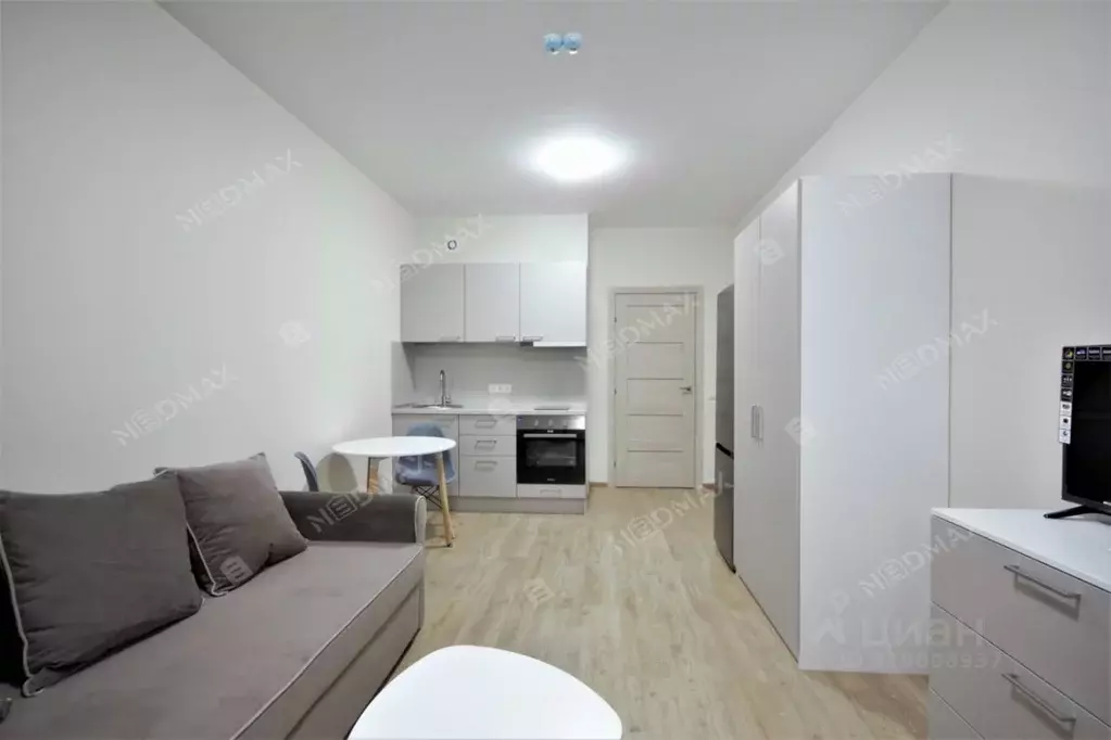 Студия Санкт-Петербург Новолитовская ул., 14 (26.0 м) - Фото 1