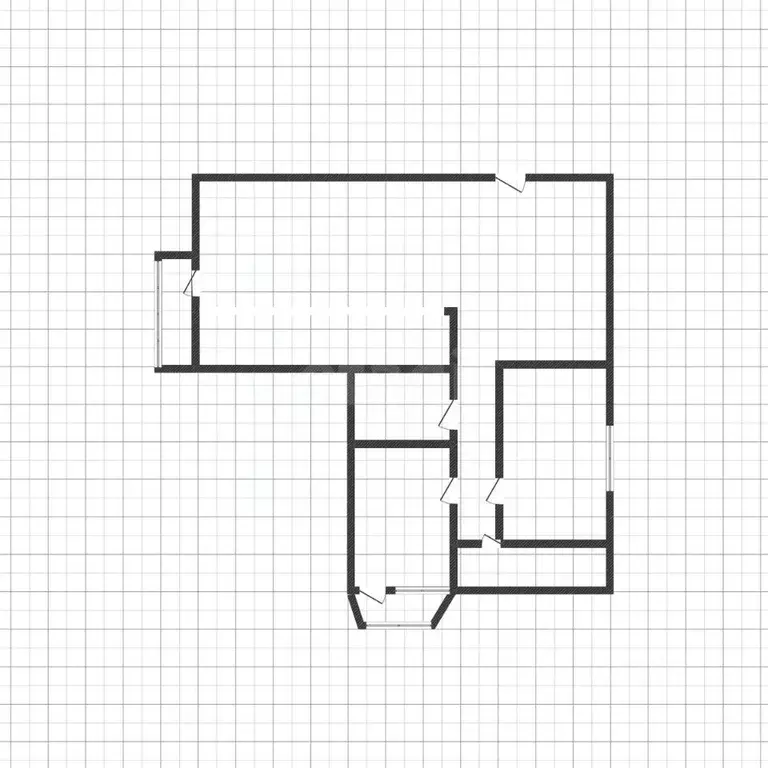 3-к кв. Курская область, Курск ул. Пучковка, 17В (74.6 м) - Фото 1