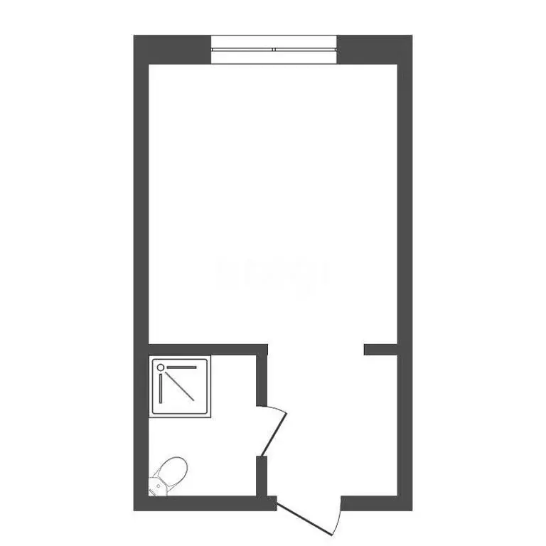 1-комнатная квартира: Тюмень, улица Червишевский Тракт, 68 (17.9 м) - Фото 1