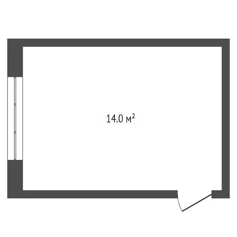 1к в -комнатной квартире (13 м) - Фото 0