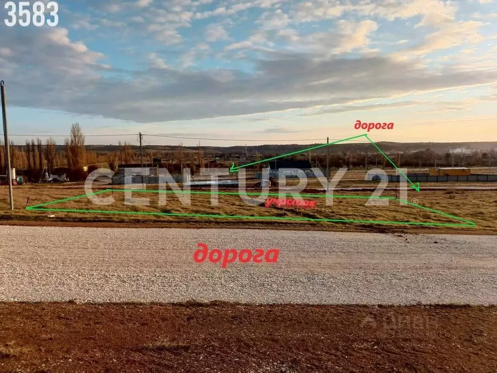 Участок в Севастополь с. Осипенко,  (4.0 сот.) - Фото 2