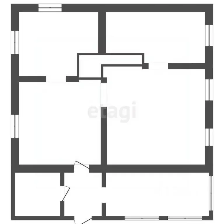 Дом в Белгородская область, Волоконовский район, Покровское с/пос, с. ... - Фото 2