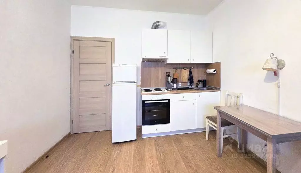 Студия Санкт-Петербург аллея Арцеуловская, 23к1 (25.6 м) - Фото 2