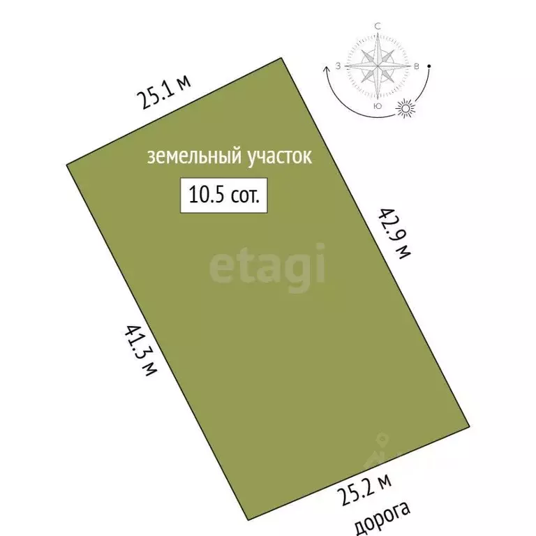 Участок в Пермский край, Пермский муниципальный округ, пос. Красный ... - Фото 2