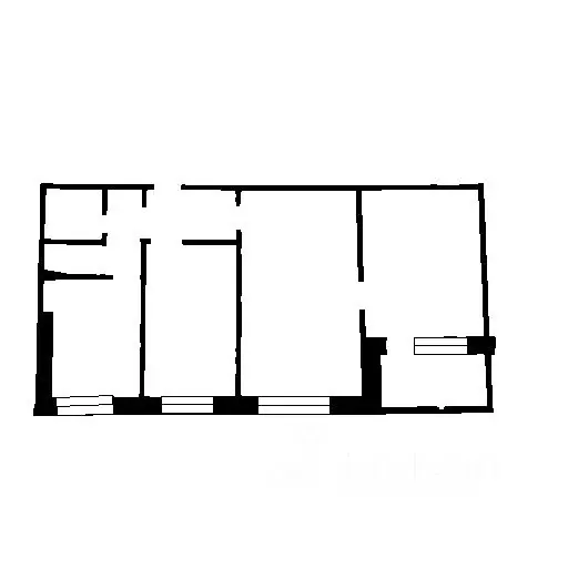 3-к кв. Башкортостан, Уфа Вологодская ул., 34 (58.3 м) - Фото 2