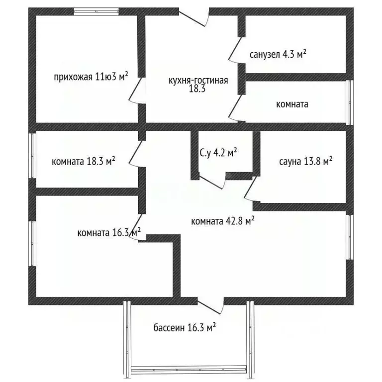 Дом в Краснодарский край, Краснодар ул. Им. Г.М. Концевича, 17 (291 м) - Фото 1