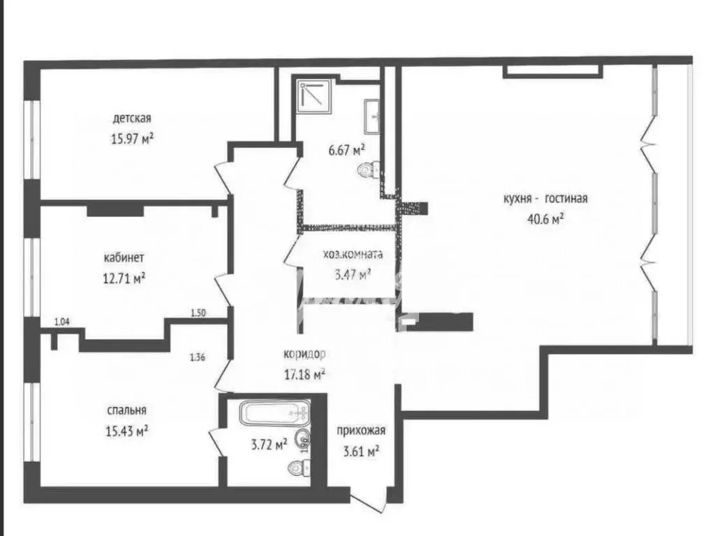 4-комнатная квартира: Тюмень, улица 50 лет Октября, 57В (122.8 м) - Фото 2