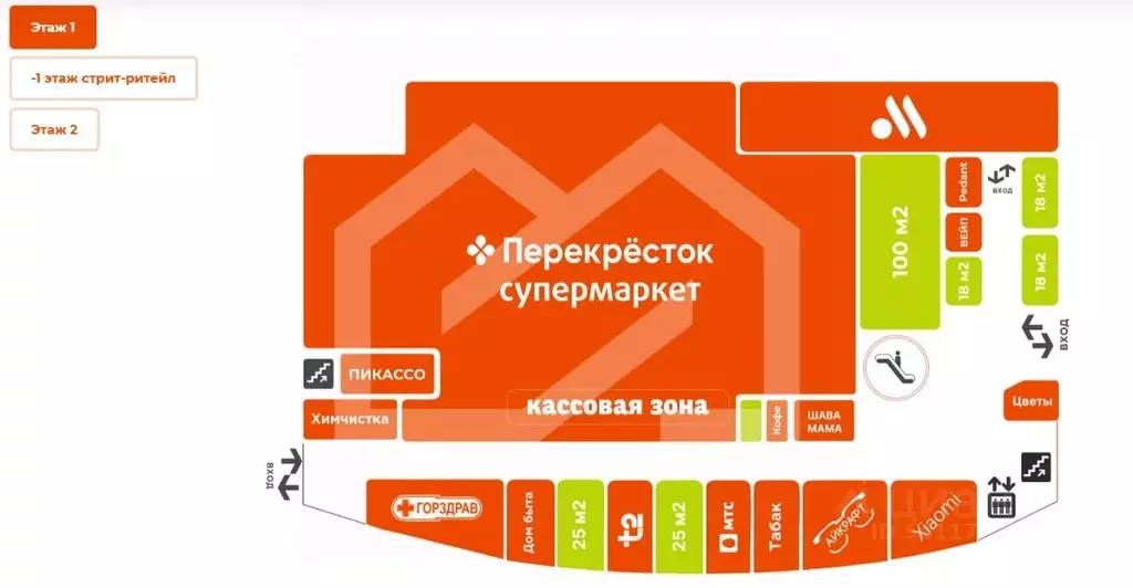 Торговая площадь в Москва Пятницкое ш., 39 (100 м) - Фото 2