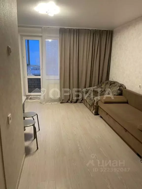 Студия Тюменская область, Тюмень ул. Новоселов, 107к2 (23.4 м) - Фото 1