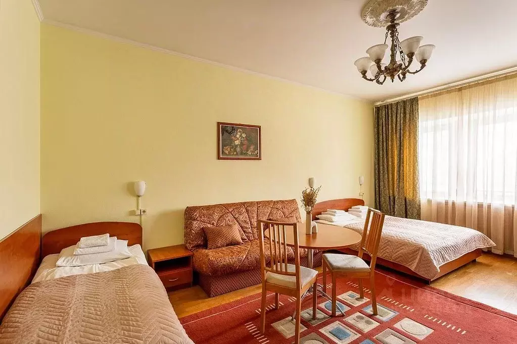 Комната Москва Ленинградский просп., 2 (30.0 м) - Фото 1