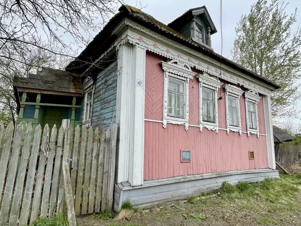 Дом в Рязанская область, Клепиковский район, Колесниковское с/пос, д. ... - Фото 0